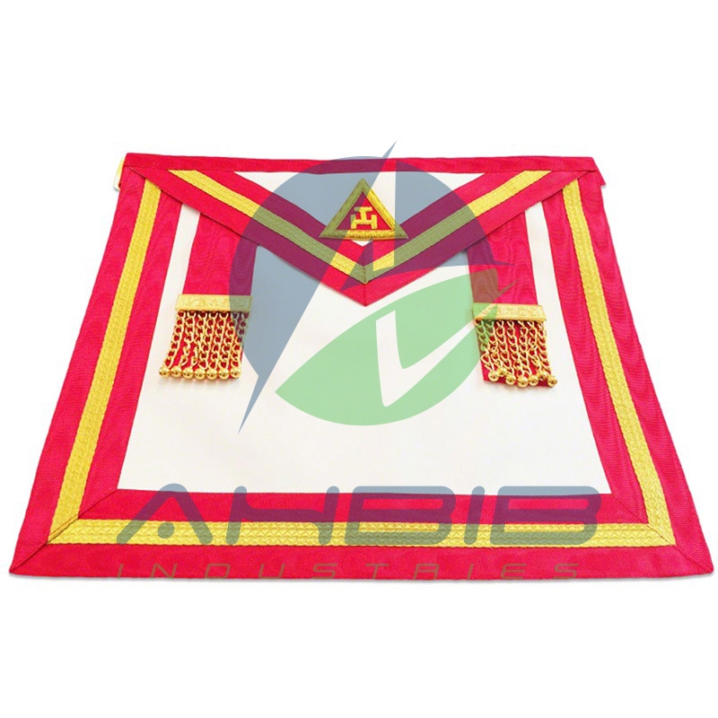 Ra Irish Chapter Past Kings Apron No Fringe