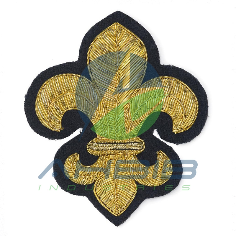 Fleur De Lys Blazer Badge