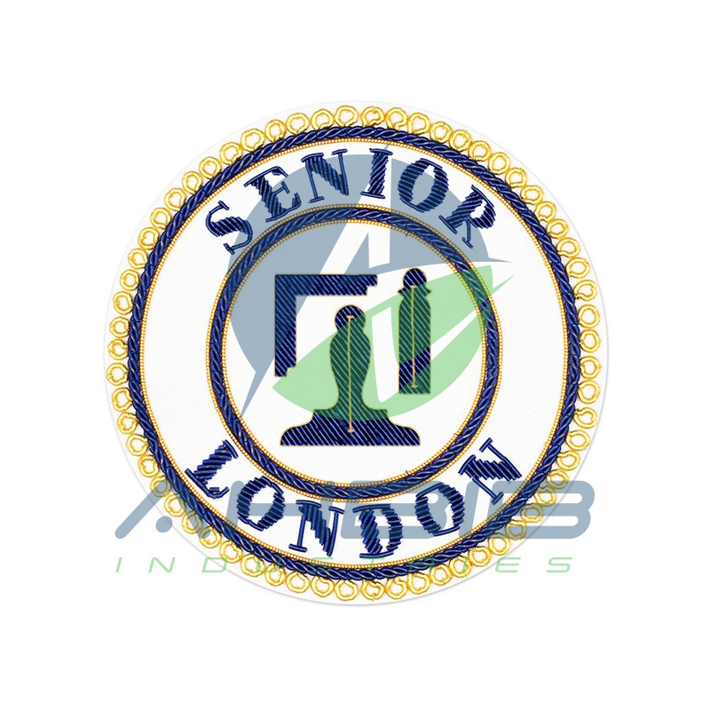 Senior London Grand Rank Undress Apron Badge