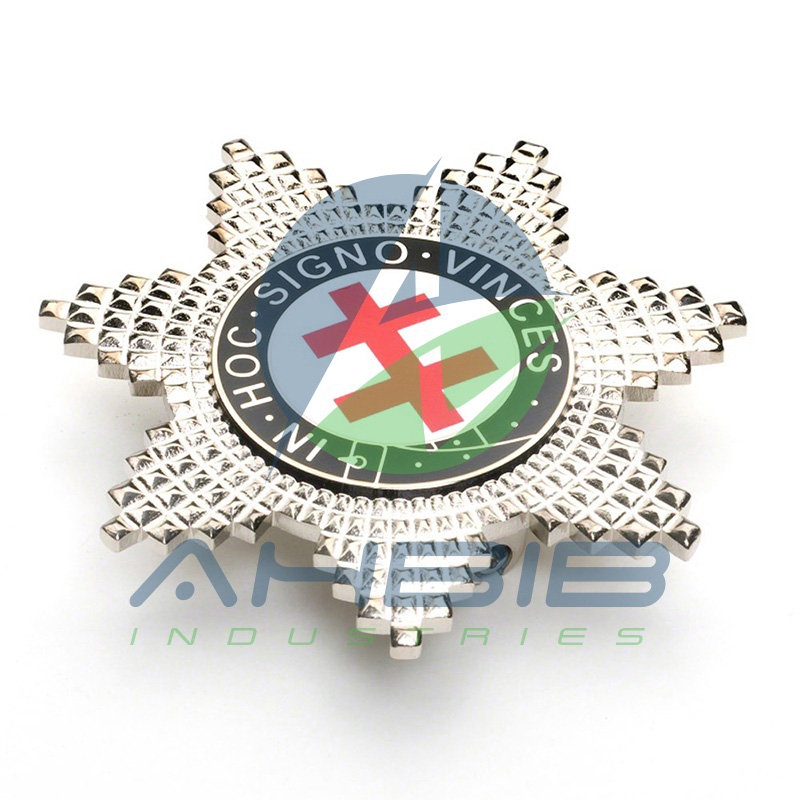 Masonic Knights Templar Preceptors Breast Star