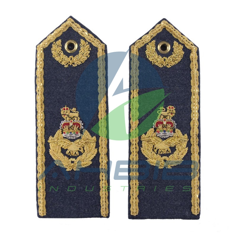 Air Vice Marshall And Above Shoulder Board Epaulette Royal Air Force Regiment RAF Badge