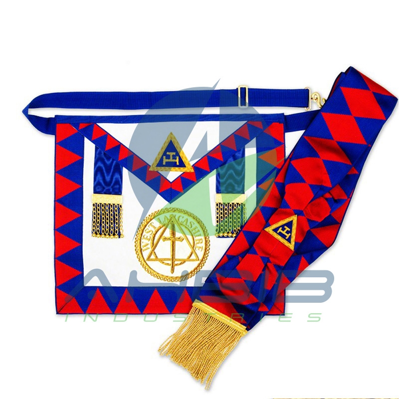 Royal Arch Provincial Apron With Badge & Sash