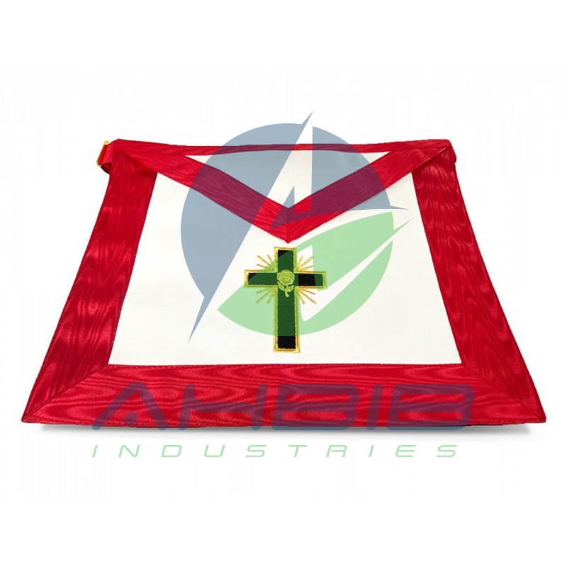 ASSR 18th Degree Apron With Latin Cross