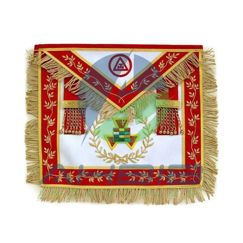 Masonic Royal Arch Grand High Priest Apron Wreath Bullion