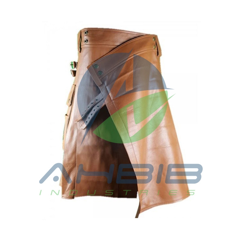 Leather Kilt For Men