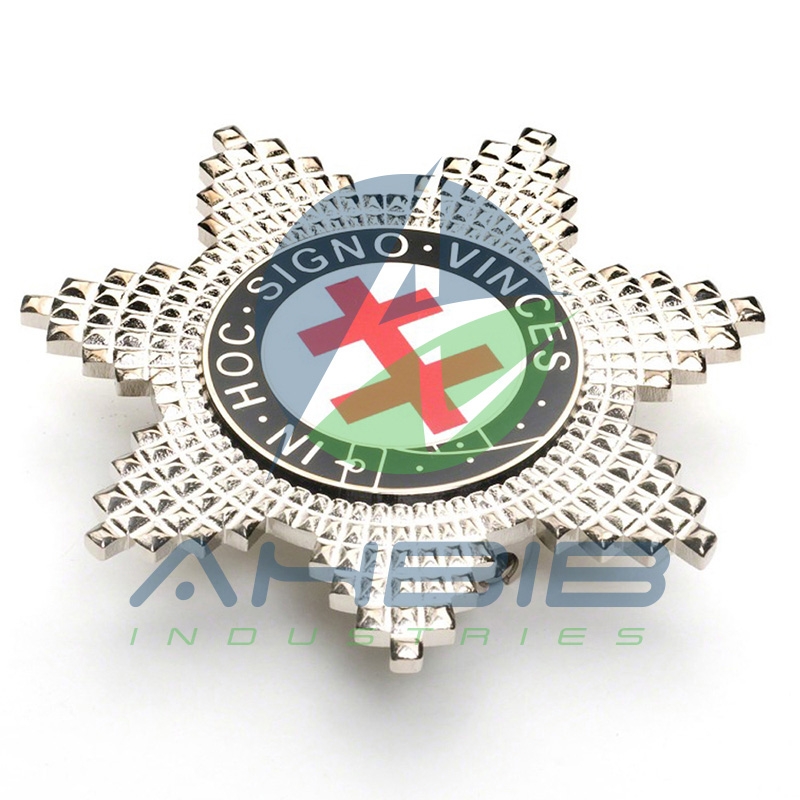 Masonic Knights Templar Preceptors Breast Star