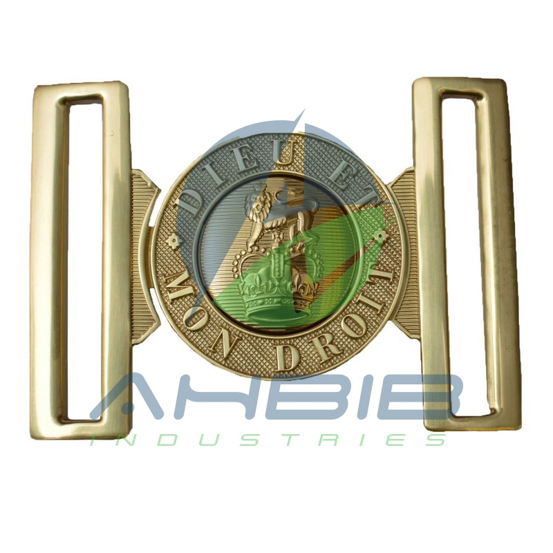 All Regiments & Corps Waist Belt Buckle Locket Brass