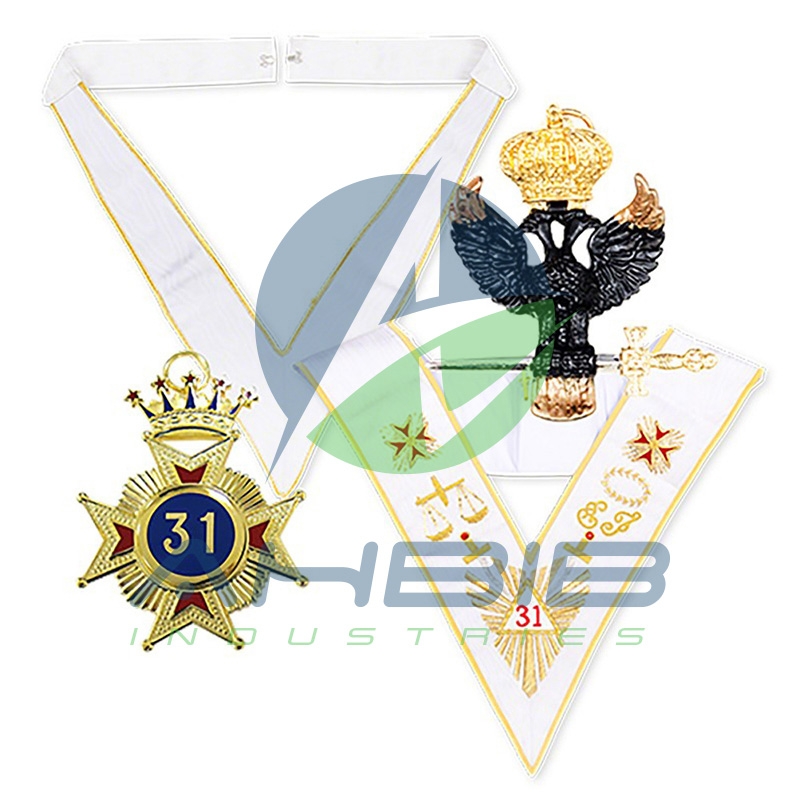 Masonic Rose Croix 31st Degree Collar