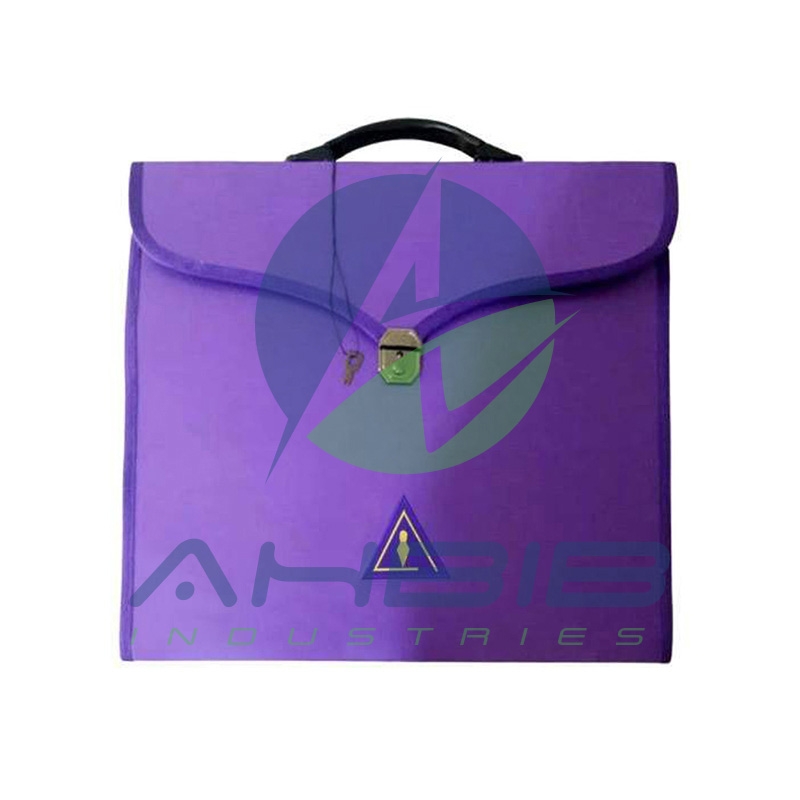 Masonic Cryptic Purple MM & WM And Provincial Full Dress Cases