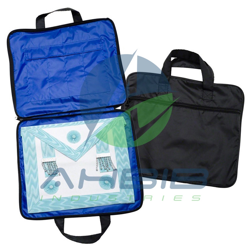 MM & WM Masonic Regalia Soft Case & Apron Holder Bag